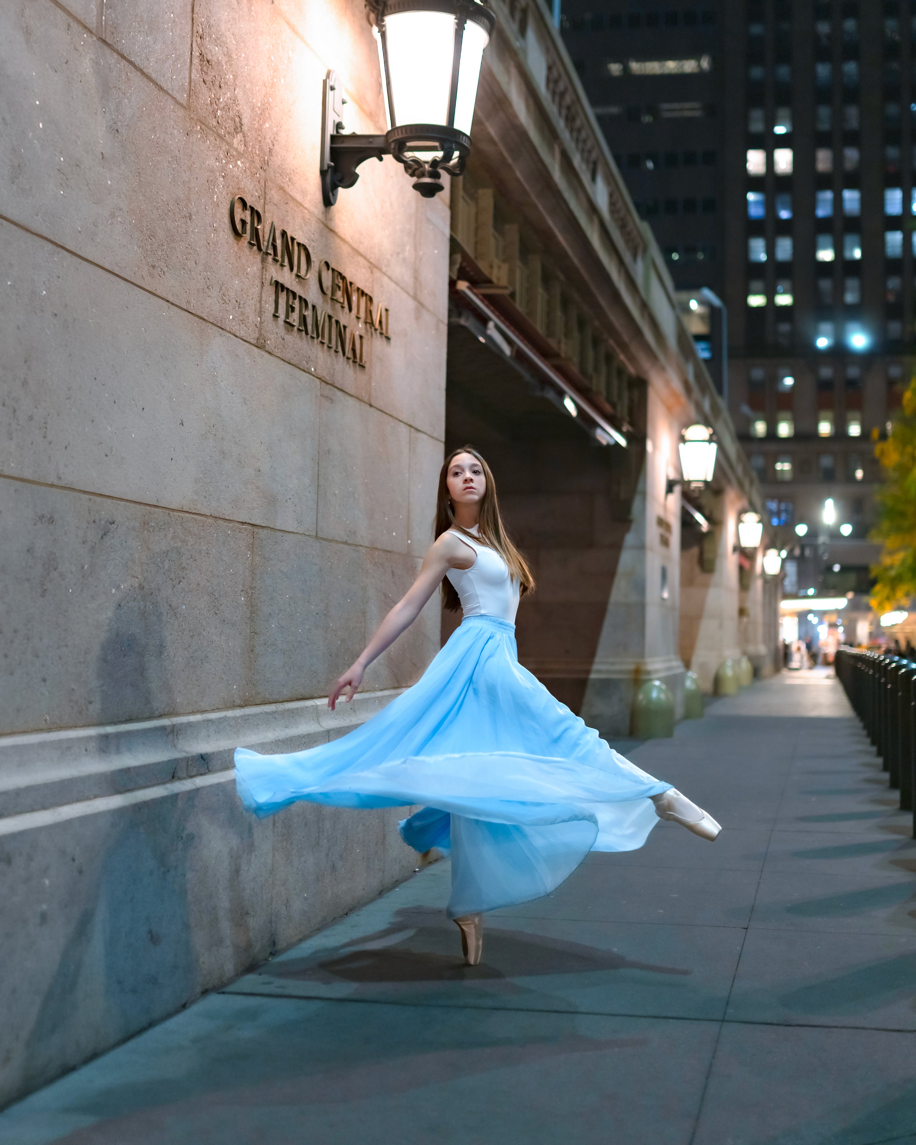 Kinetic Grand Central Skirt Dusty Blue