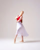 Kinetic Long Wrap Practice Skirt White