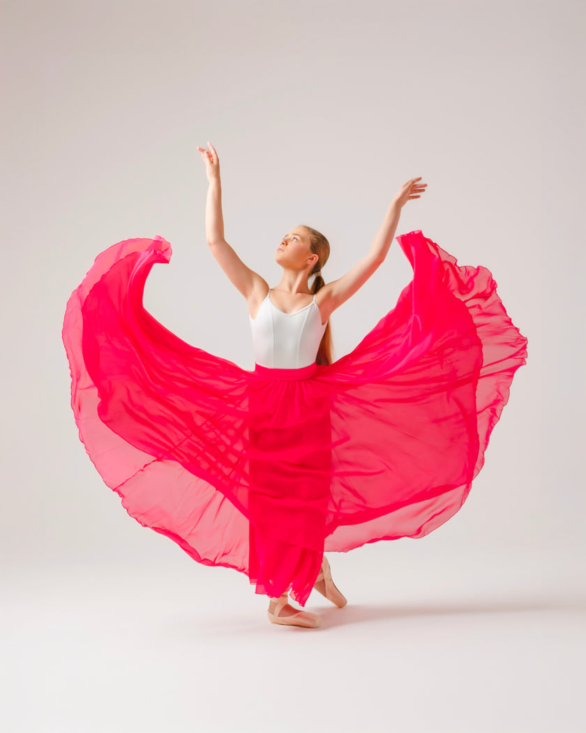 Kinetic Double Layered Skirt Pink