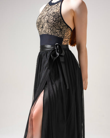 Kinetic Triple Layered Tulle Black