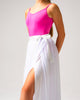 Kinetic Triple Layered Tulle White