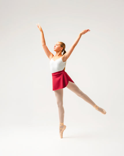 Kinetic Ballet SAB Skirt Crimson