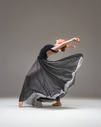 Kinetic Duo Two Skirt Black & White