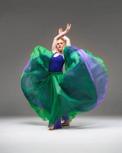 Kinetic Duo Two Skirt Emerald & Lilac