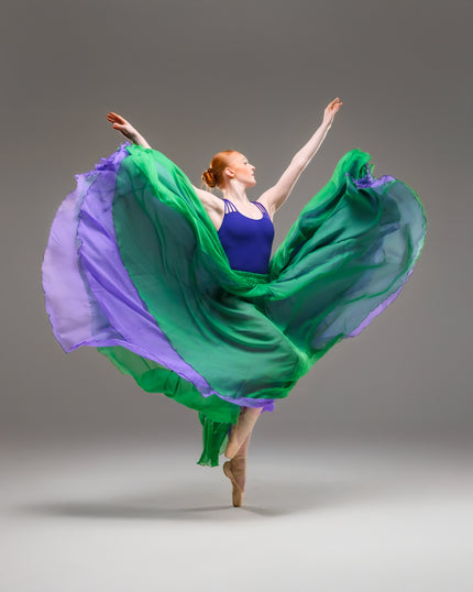 Kinetic Duo Two Skirt Emerald & Lilac