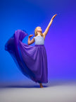 Kinetic Duo Two Skirt Royal Purple & Blue