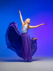 Kinetic Duo Two Skirt Royal Purple & Blue